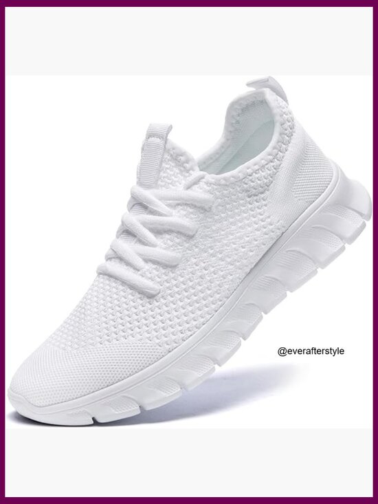 Men\'s Slip On Athletic Shoes Mesh EVA Lightweight Walking Running Sneakers main image 4
